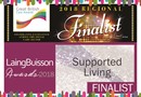 Great British Care Awards and LaingBuisson Awards logos