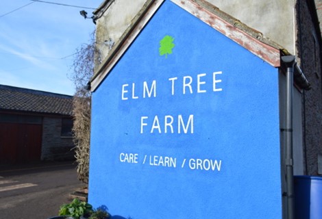 Elm Tree Farm sign