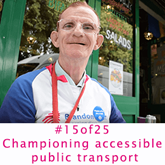 Joe who campaigned for accessible transport