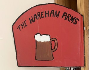 Wareham Arms pub sign