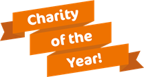 Charity of the year banner