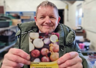 Terry knows his onions!