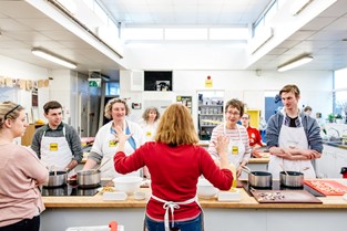 Cookery Class at Square Food Foundation